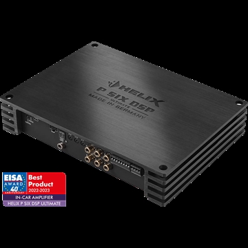 Helix P Six DSP Ultimate 12/24 Volt 6-kanals forstærker med 12-kanals DSP processor til bil/lastbil